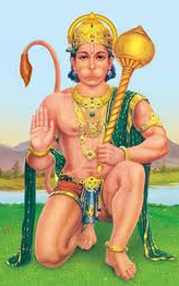Information on great epic mythological story about lord hanuman and bhima